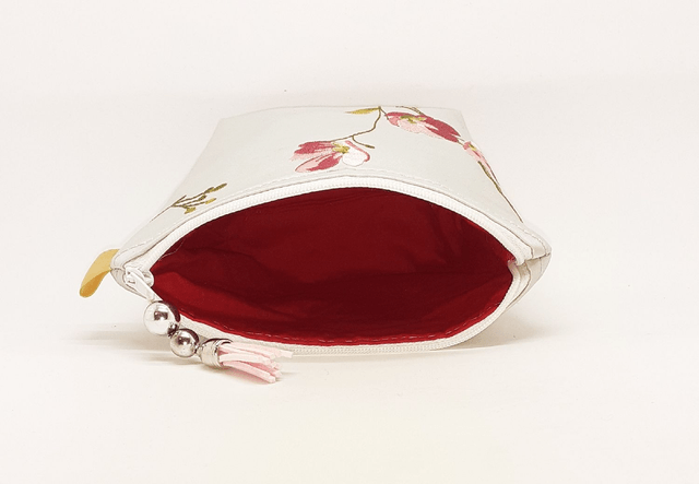 Satin & Silk Make-up / Cosmetics / Travel Bag