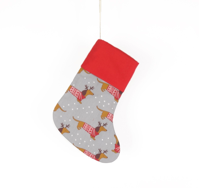Handmade Mini Christmas Pet Stockings, Xmas Socks Perfect for Small Gifts and Confectionary, Suitable for hanging on Christmas Tree