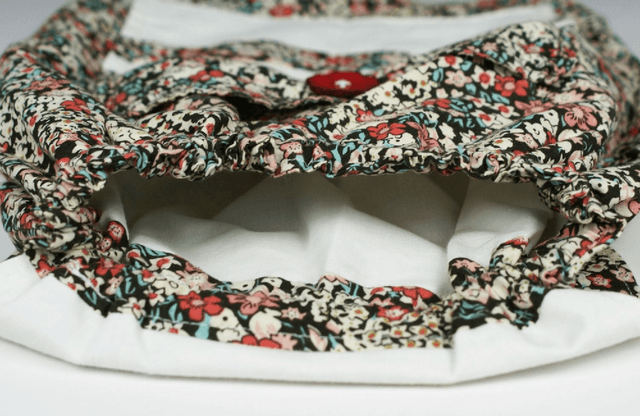 Personalised Eco Floral Handmade Fabric Backpack; Spring Rucksack; Teens Backpack; Swimming Bag; Gym Bag; Unique School Backpack