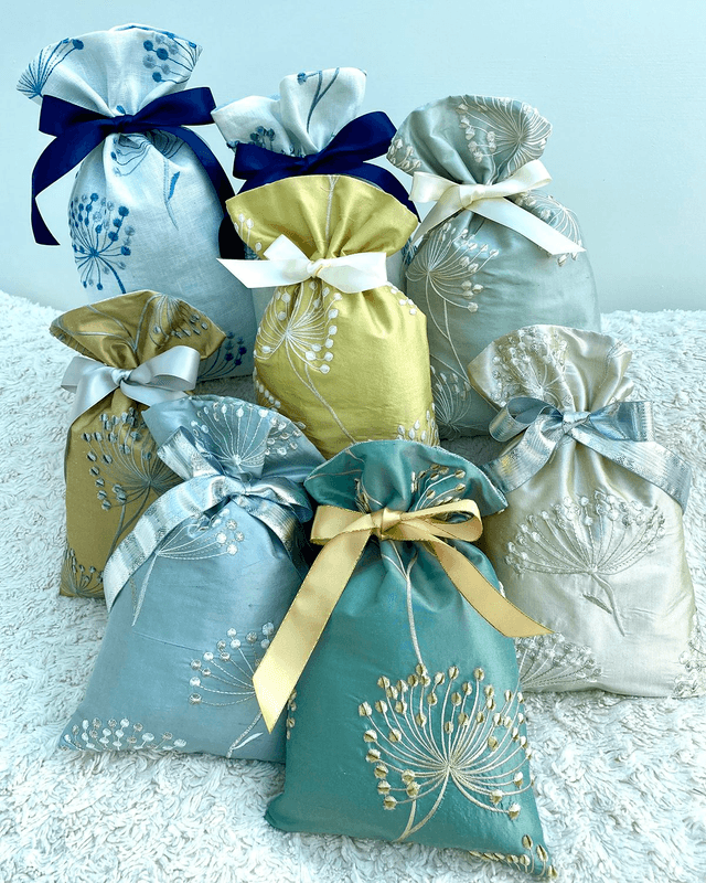 Silk &amp; Linen Gift Bags
